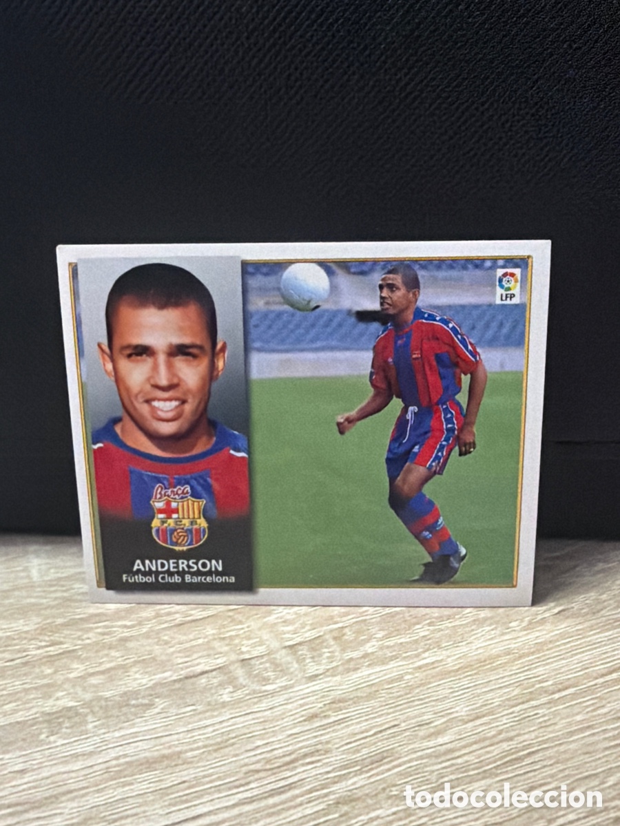 Fu&szlig;ball-Sticker: Liga 98 99 Ediciones Este - Anderson - Barcelona - sin pegar