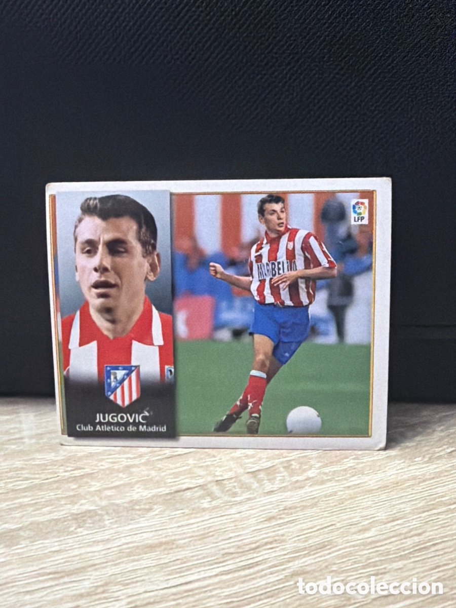 Fu&szlig;ball-Sticker: Liga 98 99 Ediciones Este - Jugovic - Atl&eacute;tico de Madrid - sin pegar