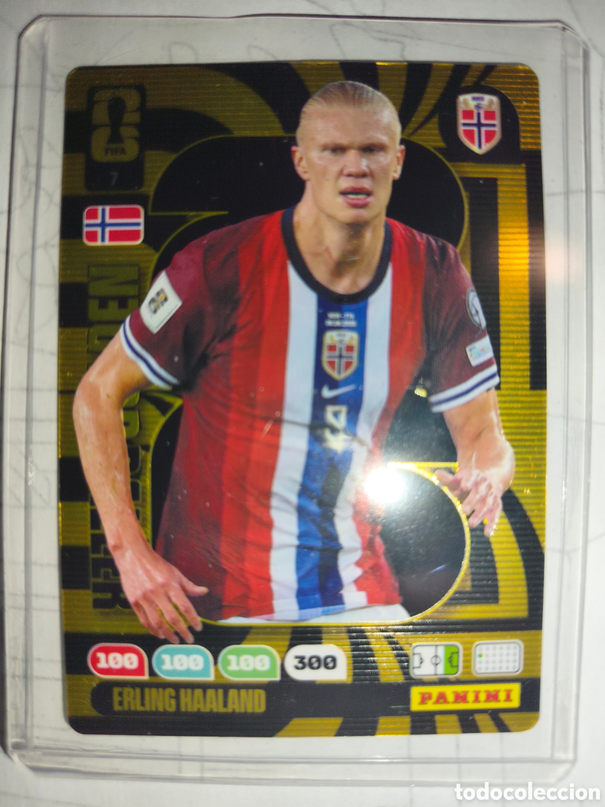 Cromos de f&uacute;tbol: FIFA 2026 GOLDEN BALLER. HAALAND
