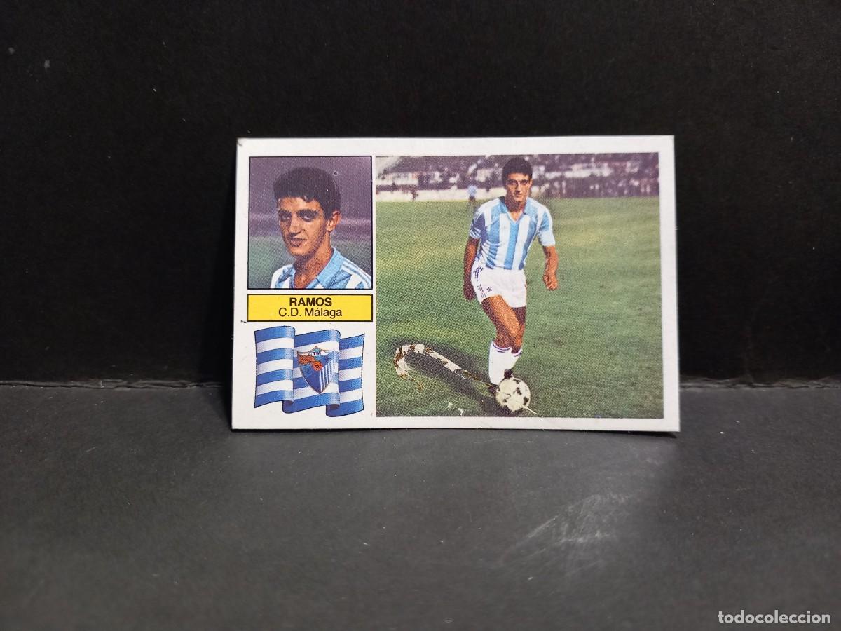Cromos de f&uacute;tbol: RAMOS C.D. MAL&Aacute;GA COLOCA CROMO FUTBOL LIGA 82 - 83 EDICIONES ESTE NUNCA PEGADO / COMPRA MIN&Iacute;MA 5 &euro;
