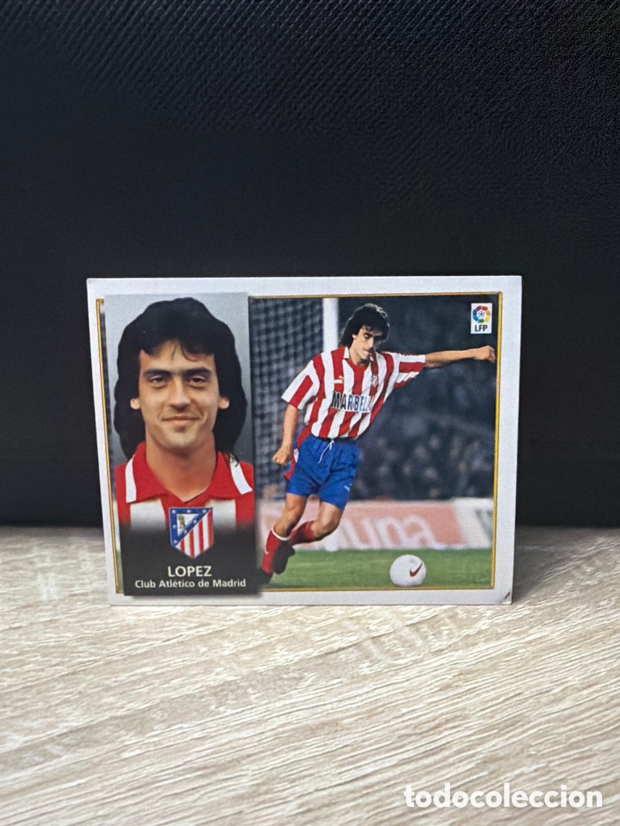Cromos de f&uacute;tbol: Liga 98 99 Ediciones Este - Lopez - Atl&eacute;tico de Madrid