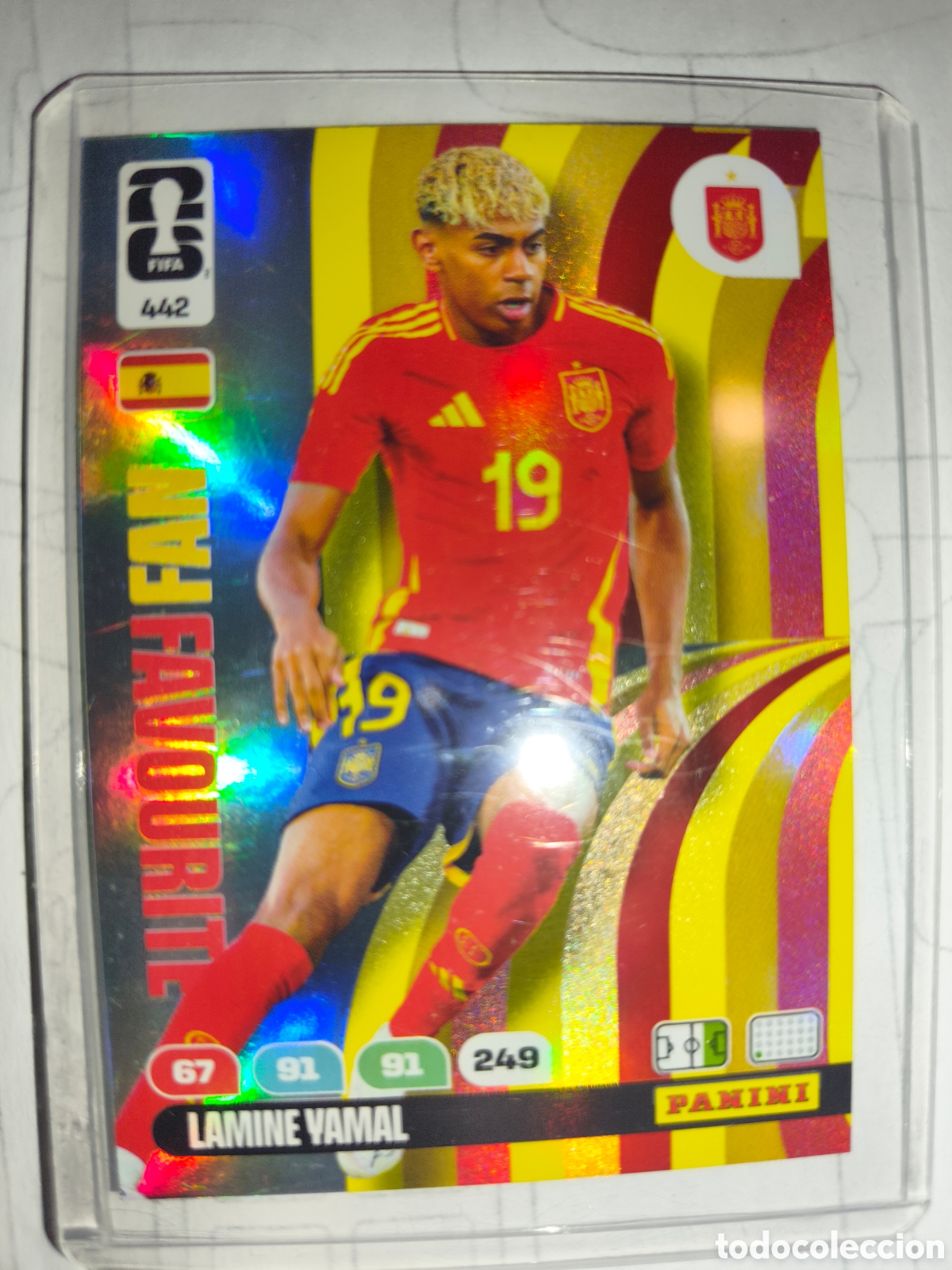 Football Stickers: FIFA 2026 FAN FAVOURITE LAMINE YAMAL