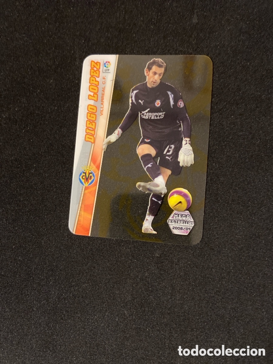 Cromos de f&uacute;tbol: DIEGO L&Oacute;PEZ 362 ESTRELLAS (VILLARREAL)