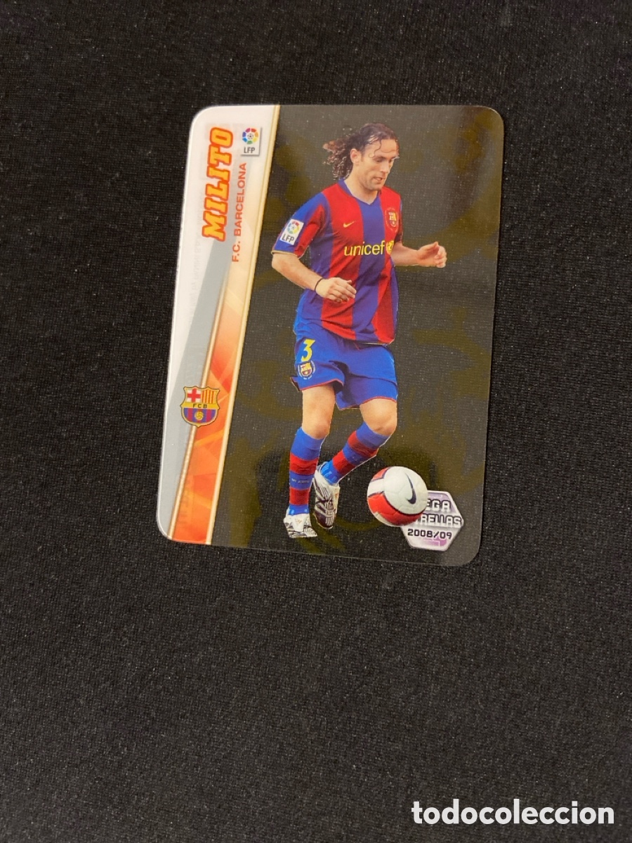 Cromos de f&uacute;tbol: MILITO 368 ESTRELLAS (BARCELONA)