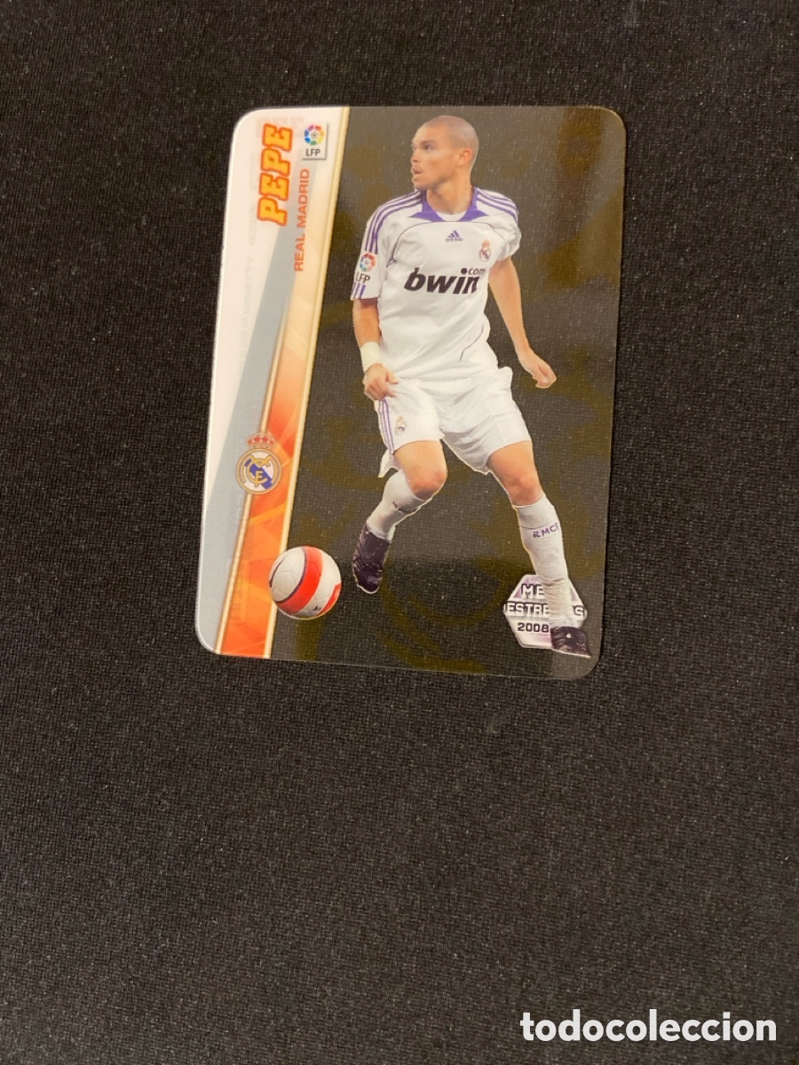 Cromos de f&uacute;tbol: PEPE 370 ESTRELLAS (REAL MADRID)