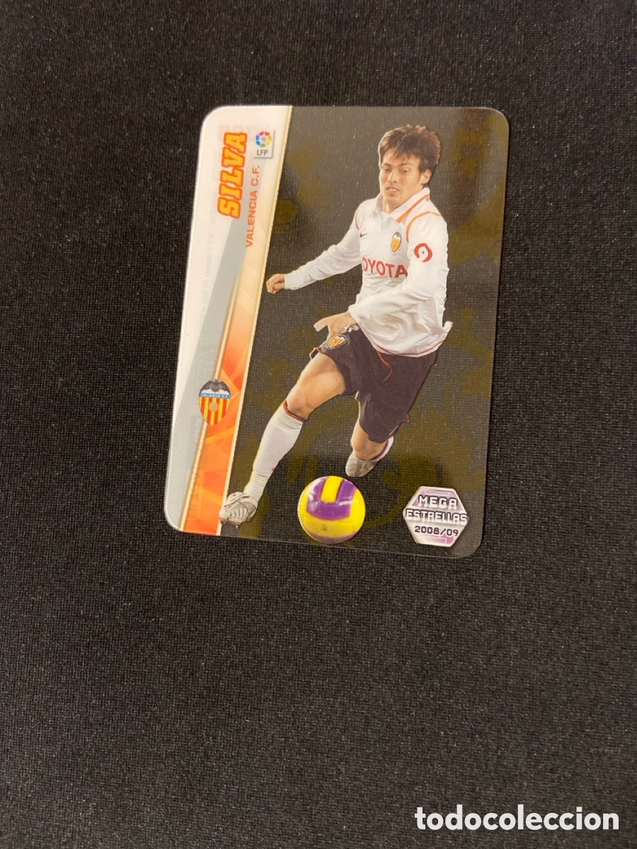 Figurine di Calcio: SILVA 380 ESTRELLAS (VALENCIA) PANINI MEGACRACKS 2008-2009 08 09 CROMO CARTA M-5