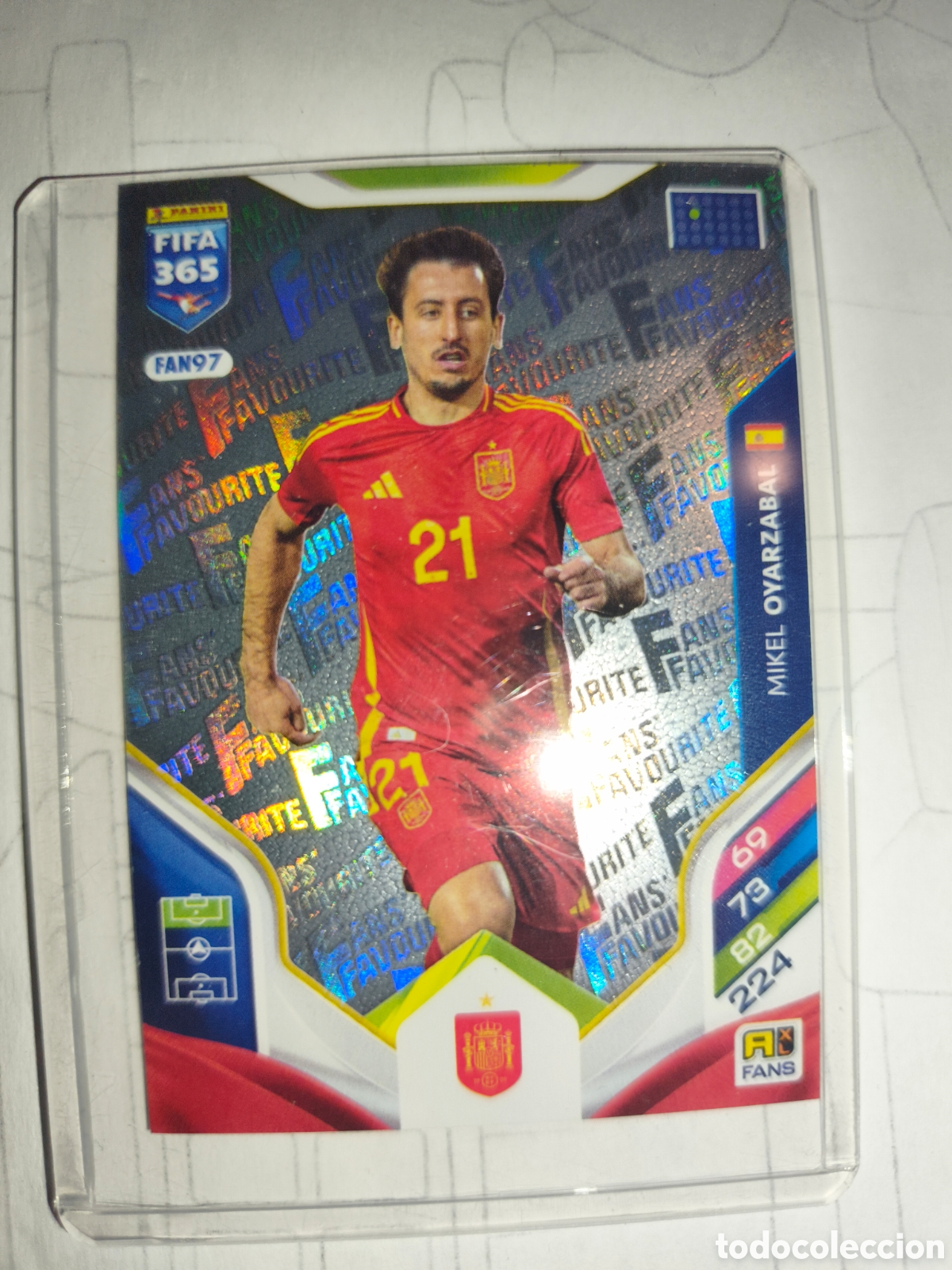Football Stickers: FIFA 365 MIKEL OYARZABAL