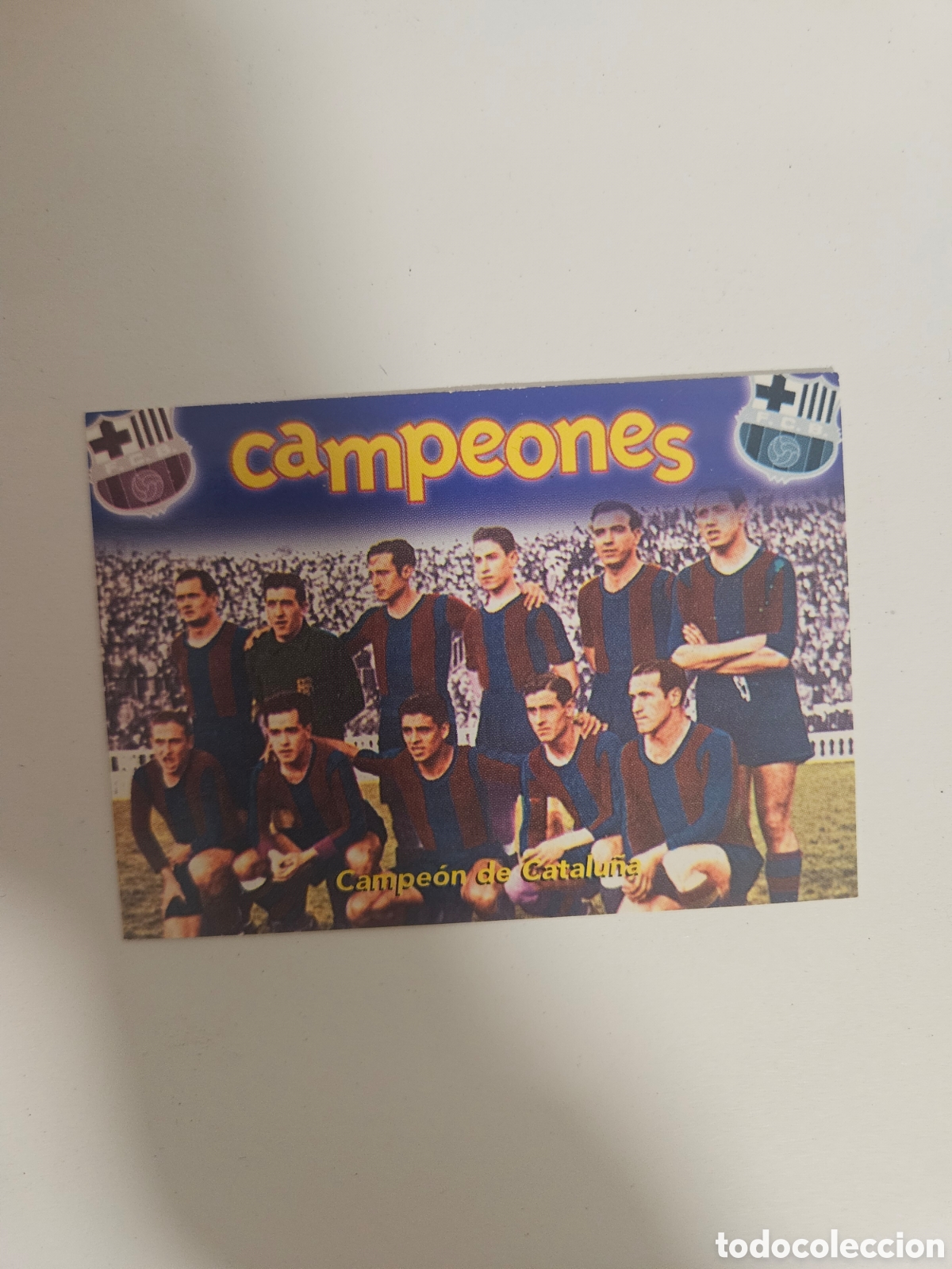 Cromos de f&uacute;tbol: CROMO ALBUM BAR&Ccedil;A CENTENARI CARDS PANINI (1999) 32 CAMPEONES COPA 1925 26 28 - LIGA 99 BARCELONA