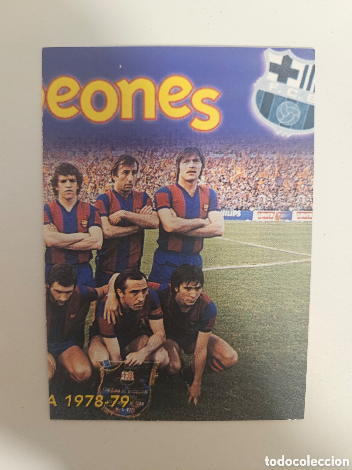 Cartes &agrave; collectionner de Football: CROMO ALBUM BAR&Ccedil;A CENTENARI CARDS PANINI (1999) 57 CAMPEONES COPA 1925 26 28 - LIGA 99 BARCELONA