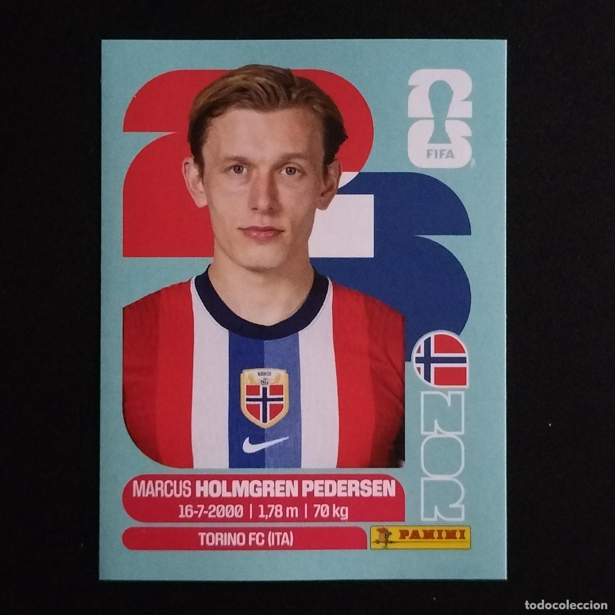 Cartes &agrave; collectionner de Football: NOR 6 MARCUS HOLMGREN PEDERSEN NORUEGA CROMOS STICKER MUNDIAL 26 2026 FIFA WORLD CUP PANINI