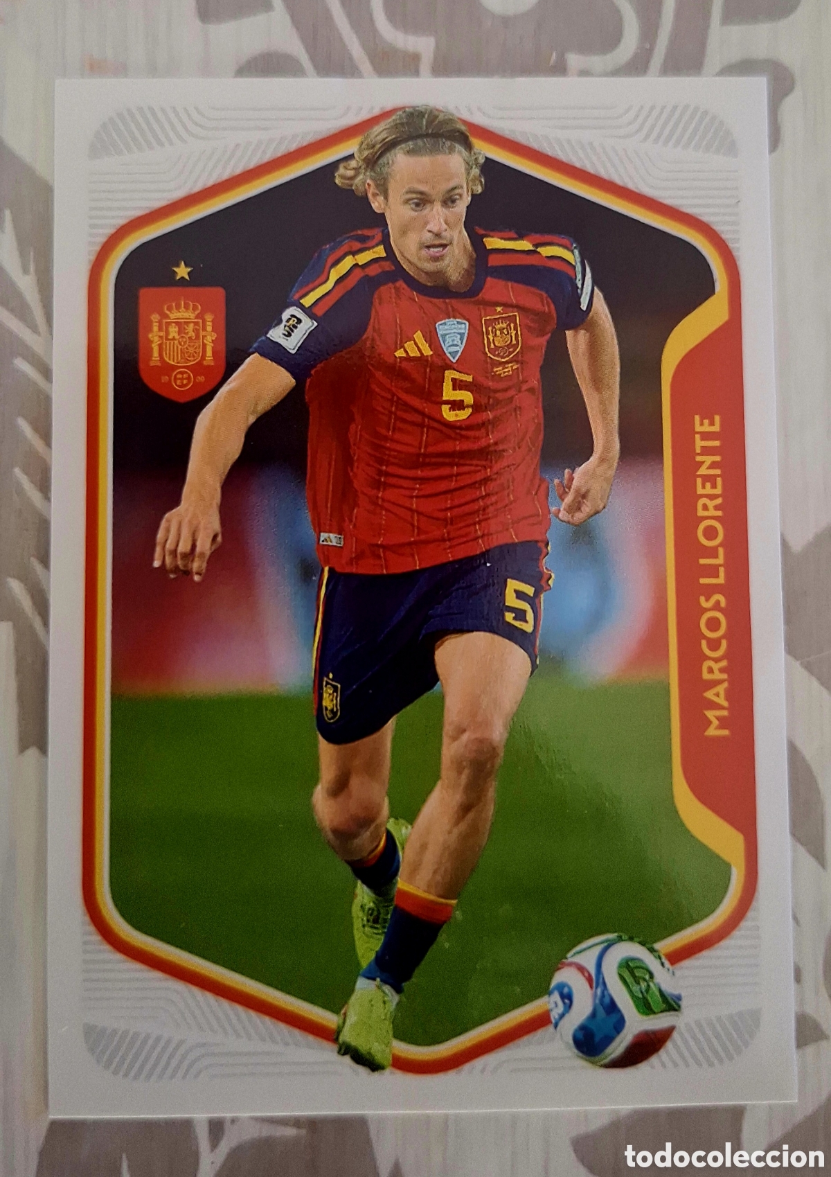 Cartes &agrave; collectionner de Football: Marcos Llorente N&ordm; 17 Selecci&oacute;n Espa&ntilde;ola Mundial Espa&ntilde;a 2026 - Carrefour 2026