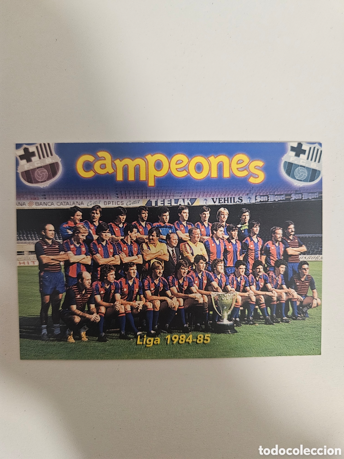 Cartes &agrave; collectionner de Football: CROMO ALBUM BAR&Ccedil;A CENTENARI CARDS PANINI (1999) 62 CAMPEONES COPA 1925 26 28 - LIGA 99 BARCELONA