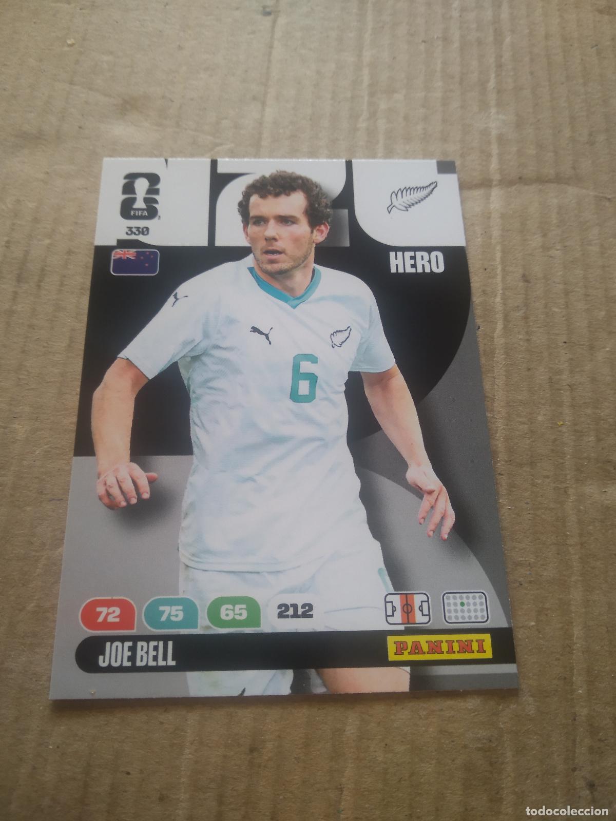 Cartes &agrave; collectionner de Football: 330 joe bell NUEVA ZELANDA CROMO FUTBOL PANINI ADRENALYN MUNDIAL 2026 WORLD CUP