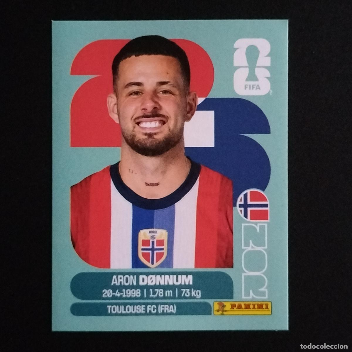 Cromos de f&uacute;tbol: NOR 17 ARON DONNUM NORUEGA CROMOS STICKER MUNDIAL 26 2026 FIFA WORLD CUP PANINI