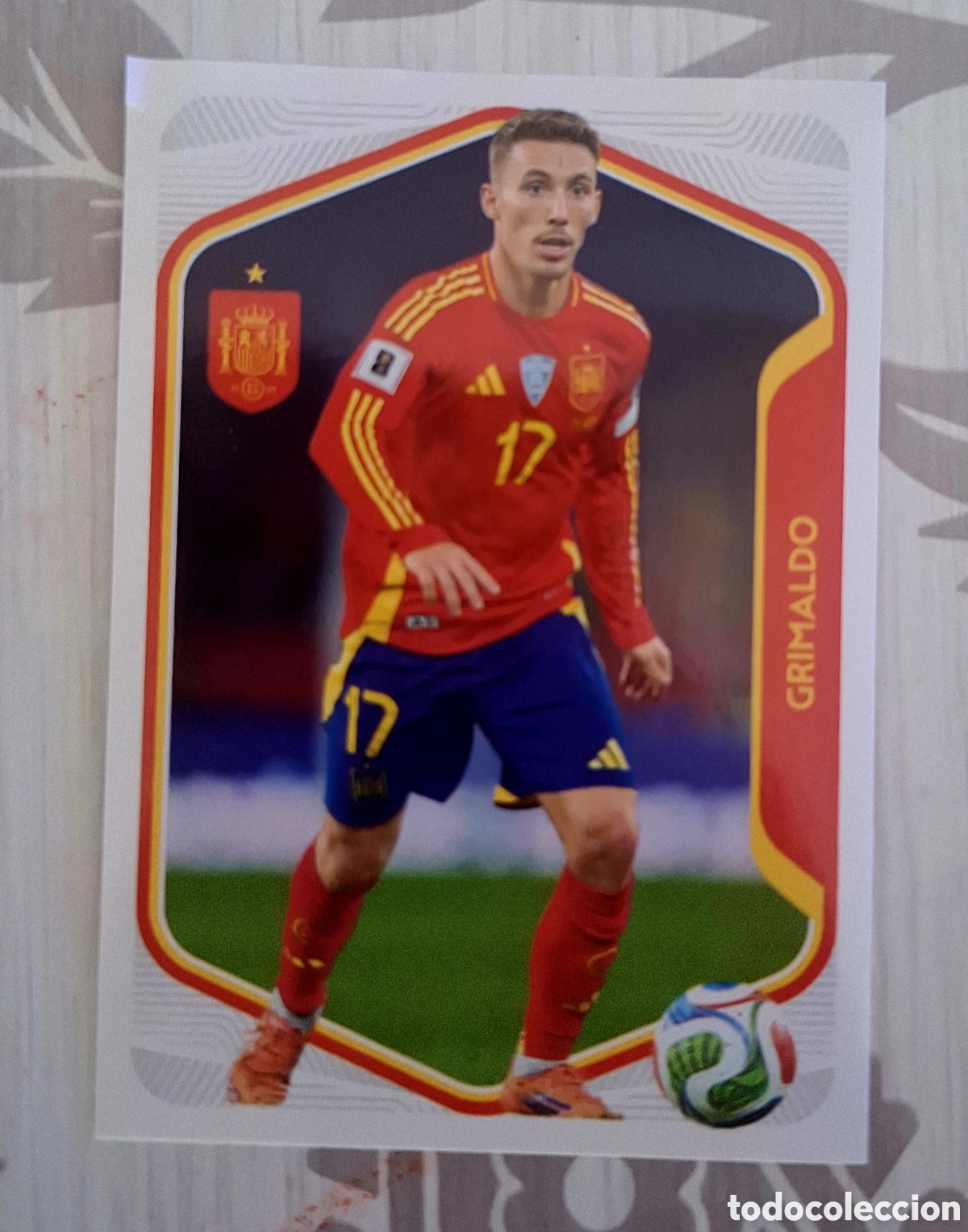 Fu&szlig;ball-Sticker: Grimalfo N&ordm; 25 Selecci&oacute;n Espa&ntilde;ola Mundial Espa&ntilde;a 2026 - Carrefour 2026