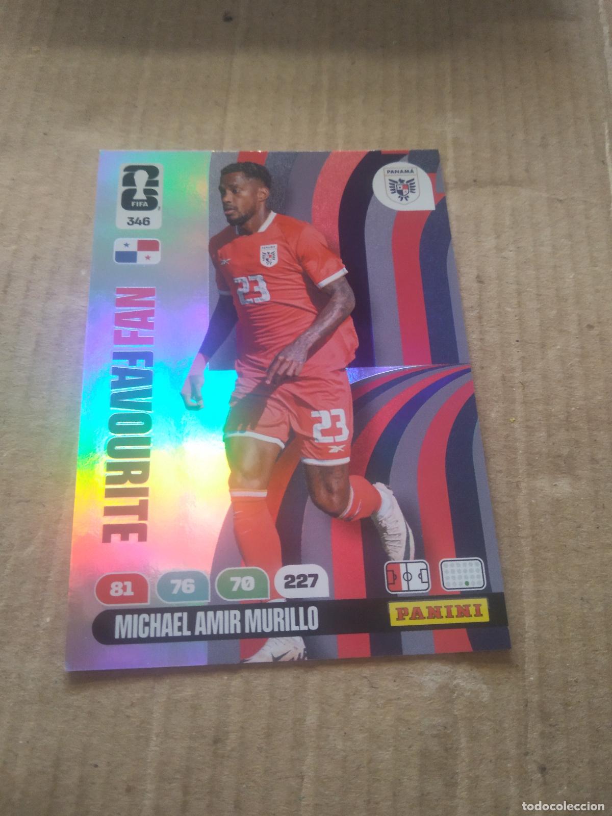 Cromos de f&uacute;tbol: 346 MICHAEL AMIR MURILLO PANAMA CROMO FUTBOL PANINI ADRENALYN MUNDIAL 2026 WORLD CUP