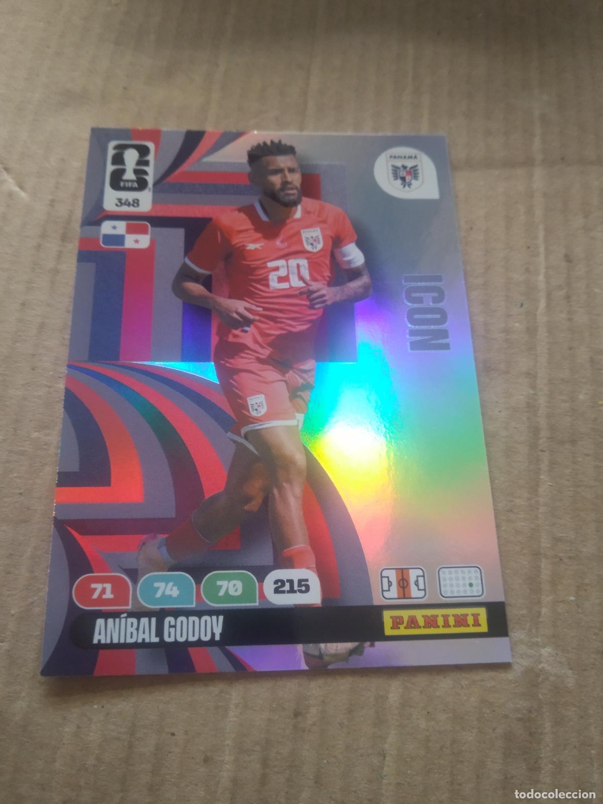 Cromos de f&uacute;tbol: 348 ANIBAL GODOY PANAMA CROMO FUTBOL PANINI ADRENALYN MUNDIAL 2026 WORLD CUP