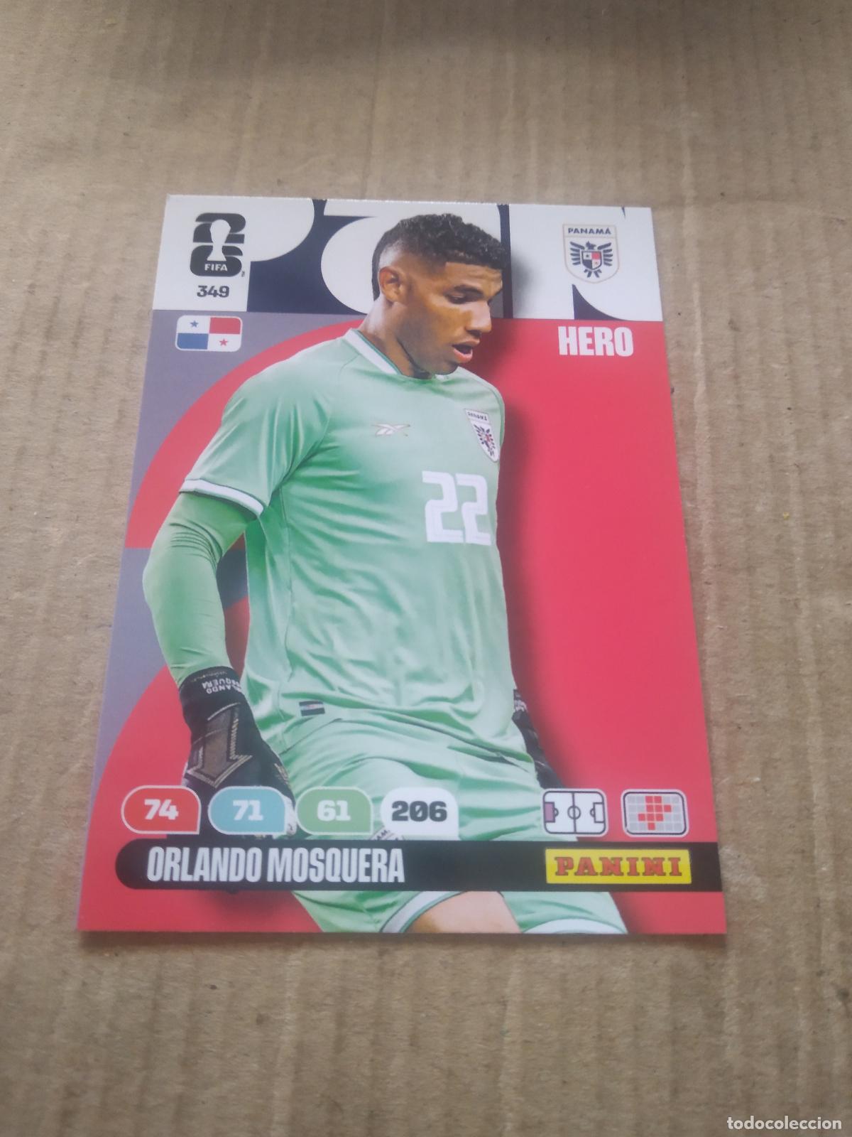 Cromos de f&uacute;tbol: 349 ORLANDO MOSQUERA PANAMA CROMO FUTBOL PANINI ADRENALYN MUNDIAL 2026 WORLD CUP