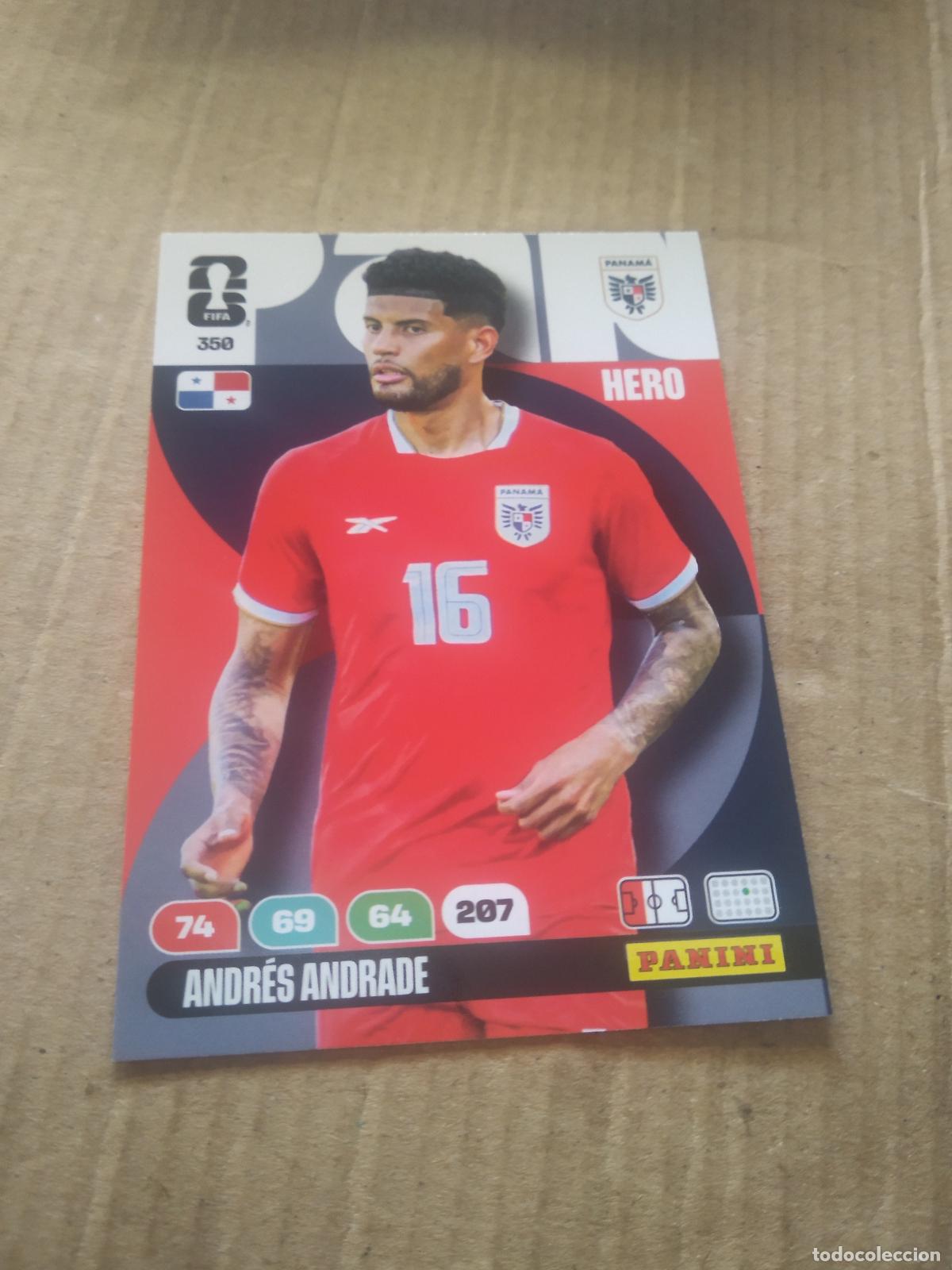 Cromos de f&uacute;tbol: 350 ANDRES ANDRADE PANAMA CROMO FUTBOL PANINI ADRENALYN MUNDIAL 2026 WORLD CUP