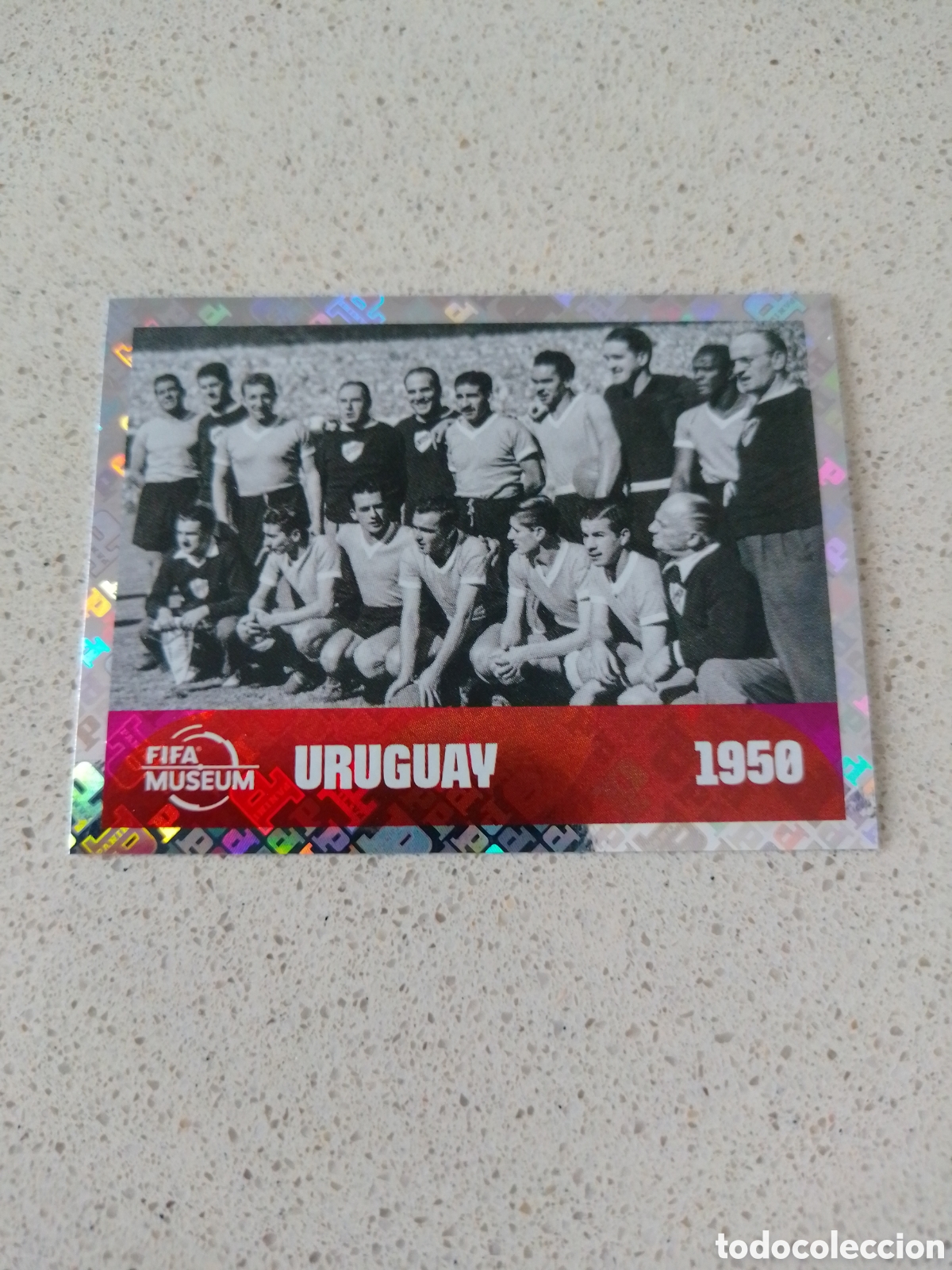 Cromos de Futebol: CROMO NUMERO FWC 10 URUGUAY CAMPEONA 1950. MUNDIAL 2026. PANINI.