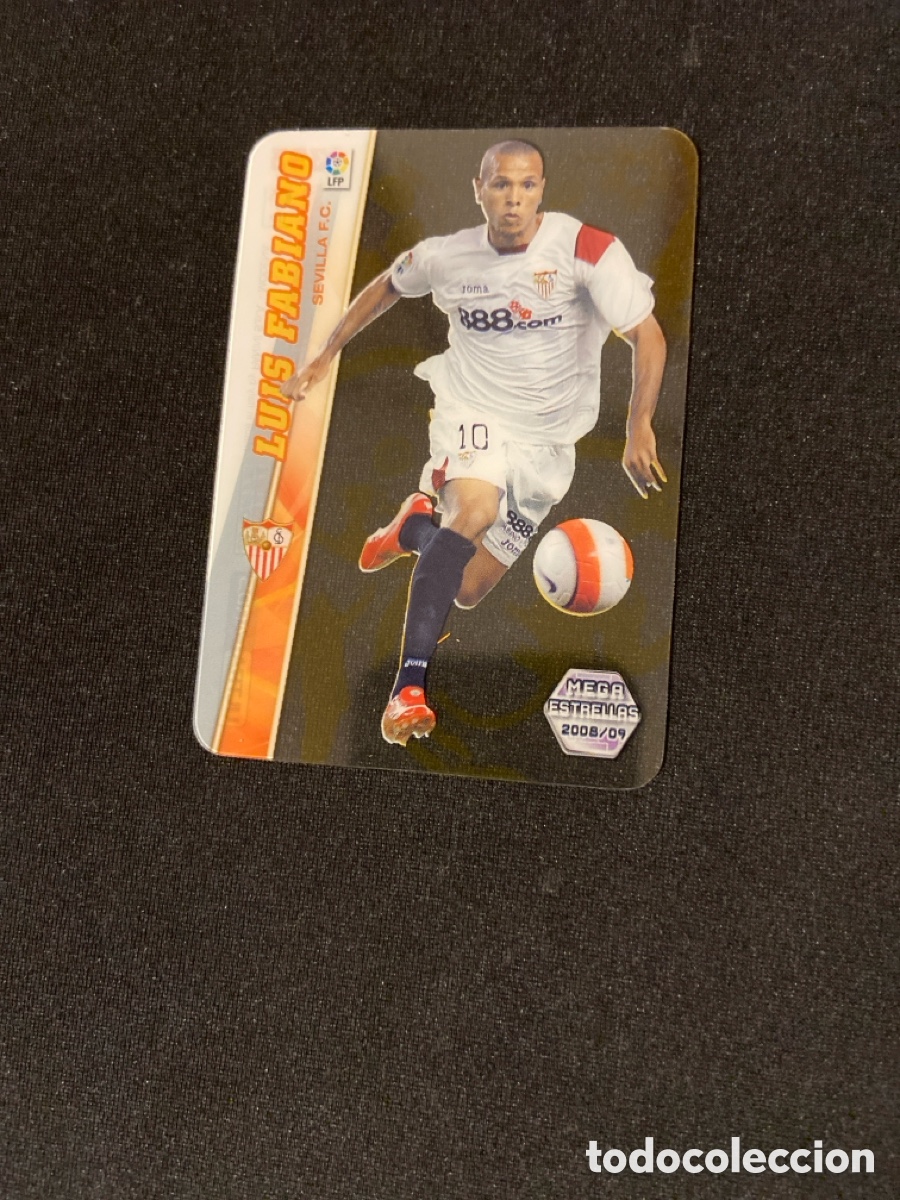 Cromos de Futebol: LUIS FABIANO 393 ESTRELLAS (SEVILLA)