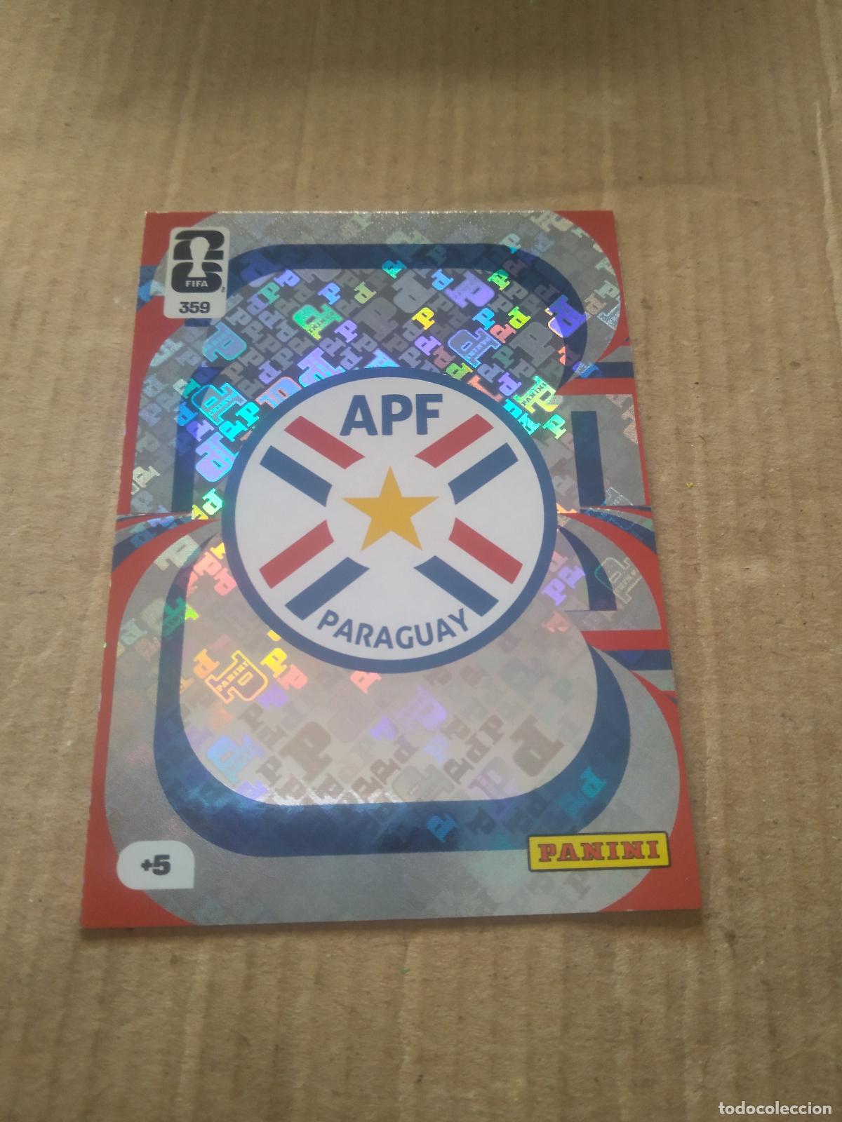 Cartes &agrave; collectionner de Football: 359 ESCUDO PARAGUAY CROMO FUTBOL PANINI ADRENALYN MUNDIAL 2026 WORLD CUP