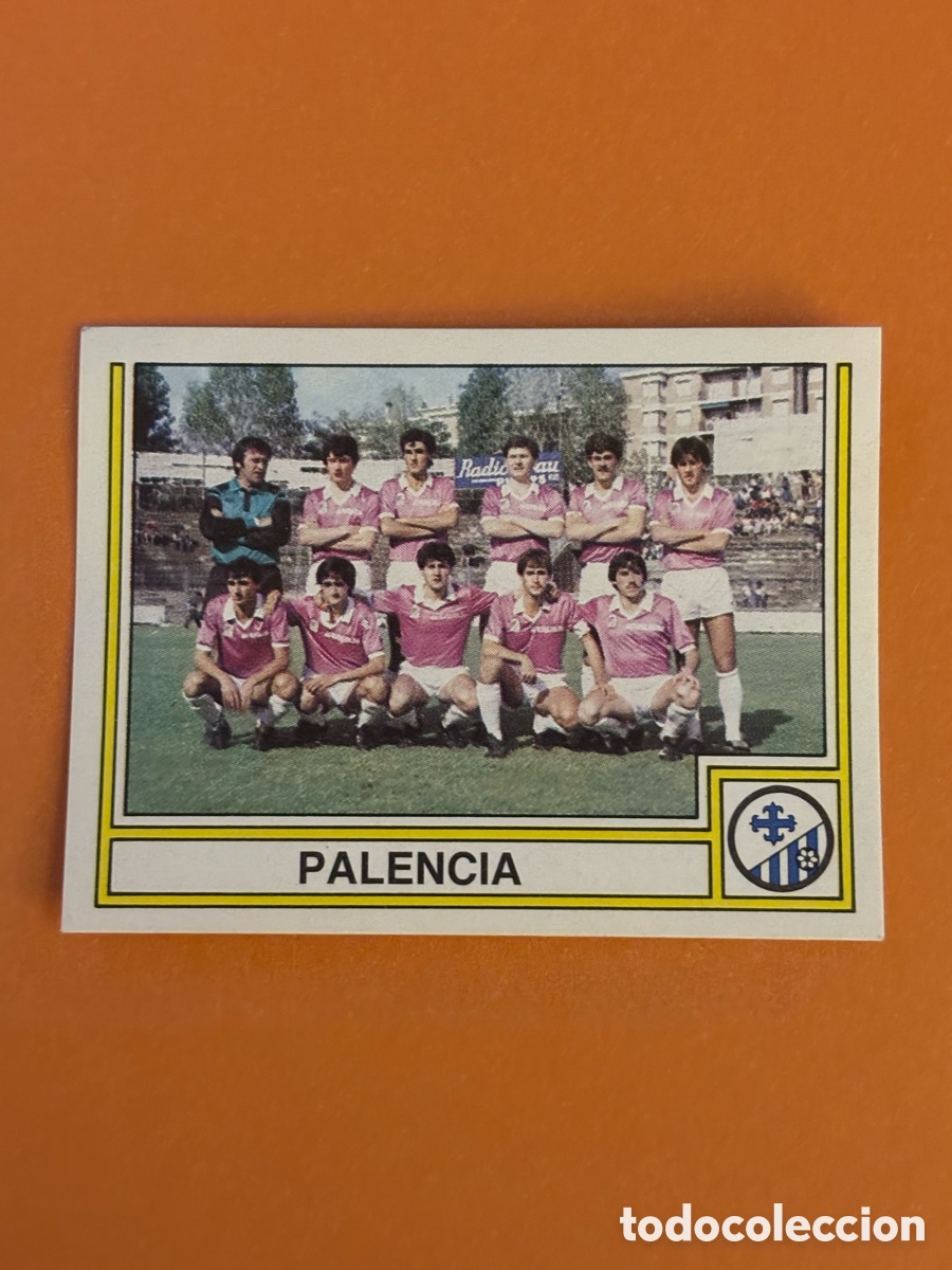 Cartes &agrave; collectionner de Football: 351 - PALENCIA ALINEACION PANINI FUTBOL 83 LIGA FUTBOL LIGA 1982/1983 CROMO
