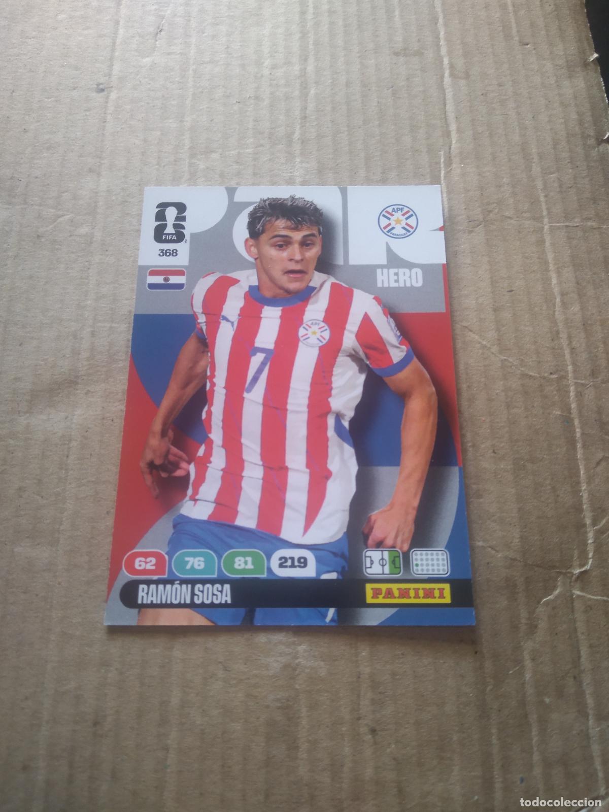 Cartes &agrave; collectionner de Football: 368 RAMON SOSA PARAGUAY CROMO FUTBOL PANINI ADRENALYN MUNDIAL 2026 WORLD CUP