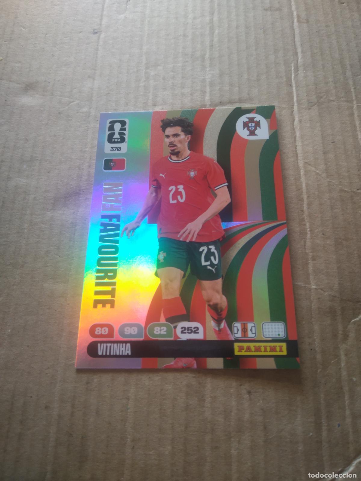 Cartes &agrave; collectionner de Football: 370 VITINHA PORTUGAL CROMO FUTBOL PANINI ADRENALYN MUNDIAL 2026 WORLD CUP