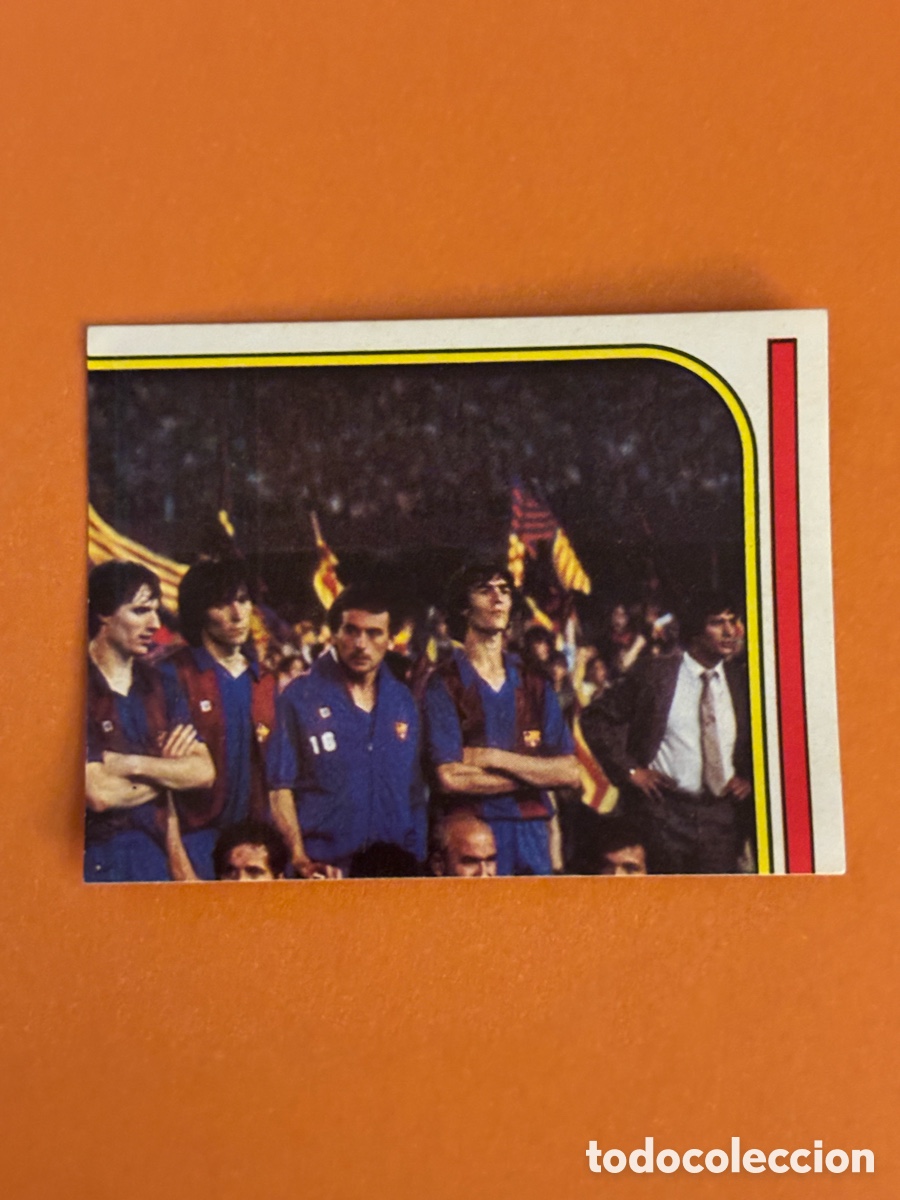 Cartes &agrave; collectionner de Football: FUTBOL 83. N&ordm; 356 F.C.BARCELONA PANINI PANRICO 1982-1983 SIN PEGAR