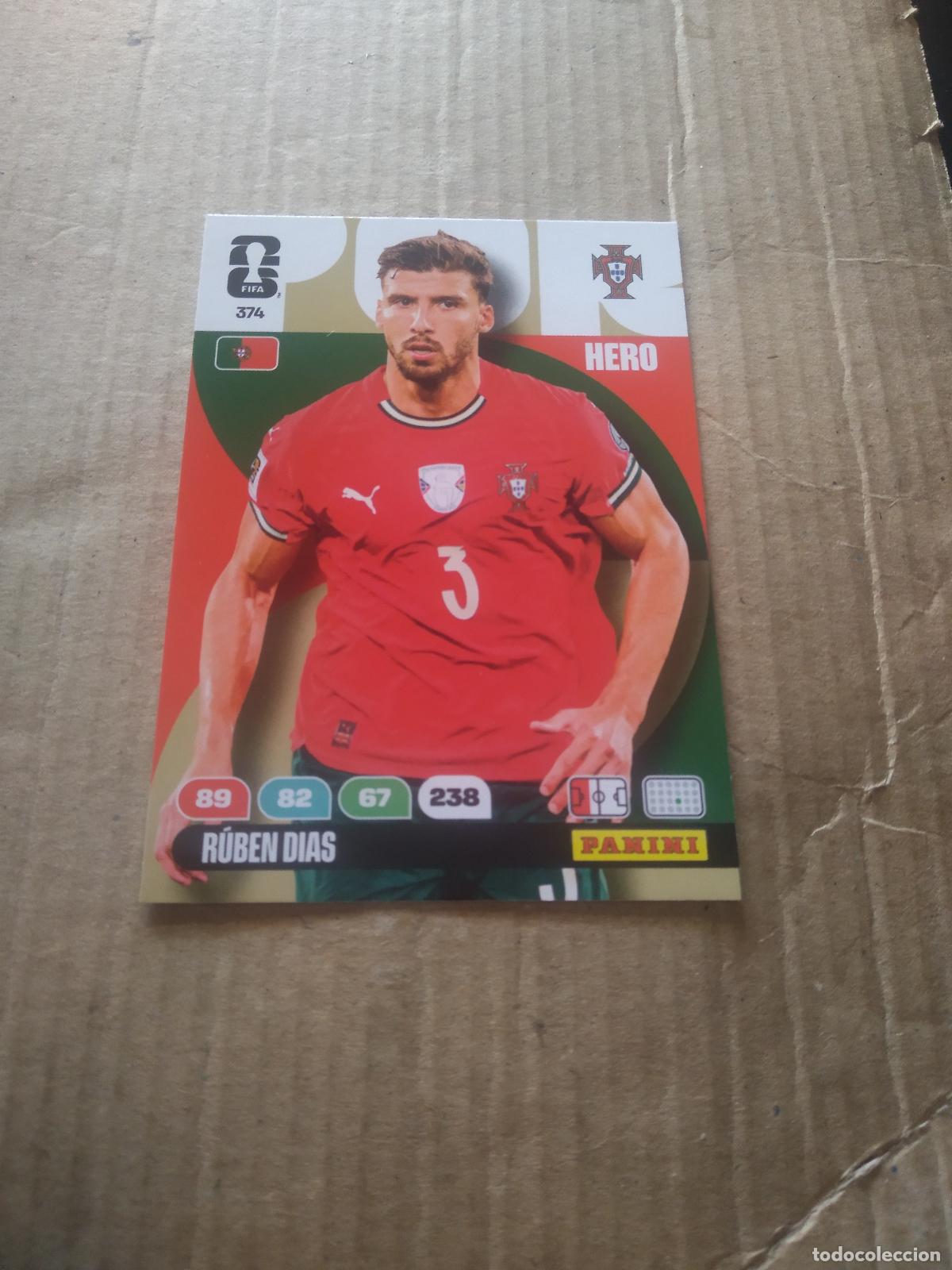 Cartes &agrave; collectionner de Football: 374 RUBEN DIAS PORTUGAL CROMO FUTBOL PANINI ADRENALYN MUNDIAL 2026 WORLD CUP