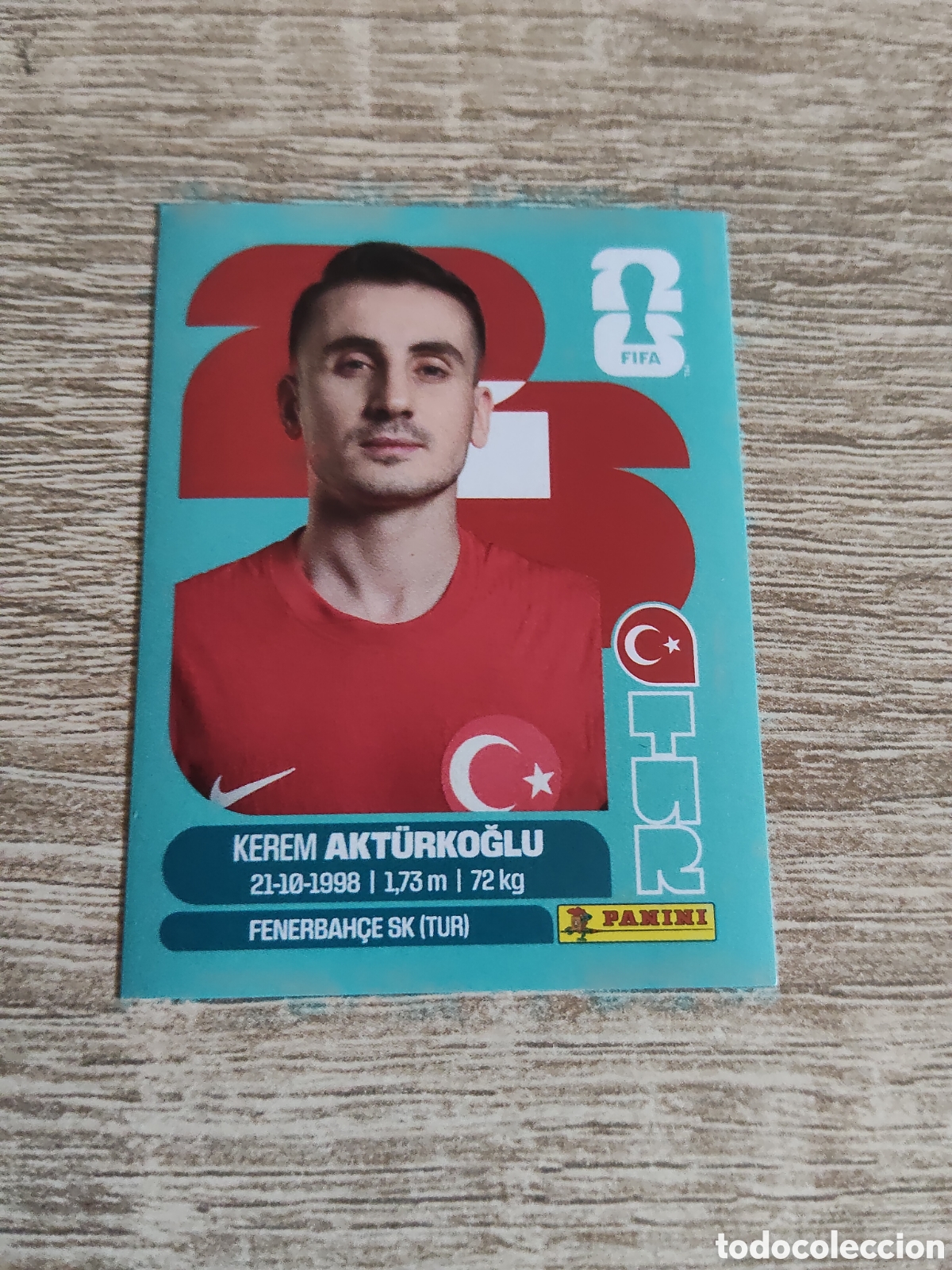 Cartes &agrave; collectionner de Football: Panini mundial 2026 TUR 19 Kerem Akturkoglu Turqu&iacute;a