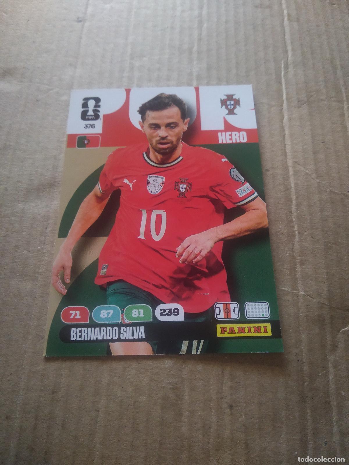 Cartes &agrave; collectionner de Football: 376 BERNARDO SILVA PORTUGAL CROMO FUTBOL PANINI ADRENALYN MUNDIAL 2026 WORLD CUP