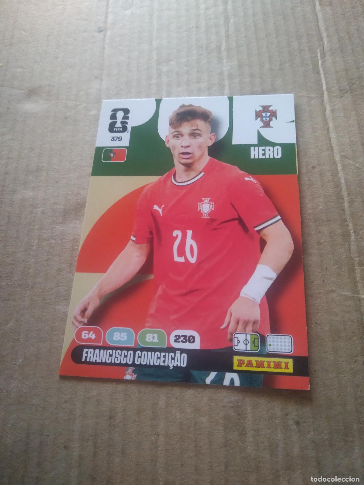 Cartes &agrave; collectionner de Football: 379 FRANCISCO CONCEI&Ccedil;AO PORTUGAL CROMO FUTBOL PANINI ADRENALYN MUNDIAL 2026 WORLD CUP