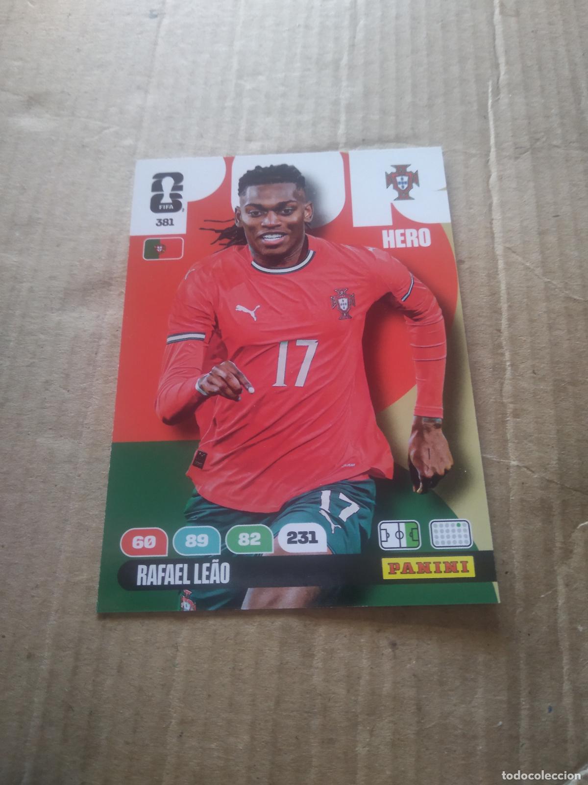 Cartes &agrave; collectionner de Football: 381 RAFAEL LEAO PORTUGAL CROMO FUTBOL PANINI ADRENALYN MUNDIAL 2026 WORLD CUP