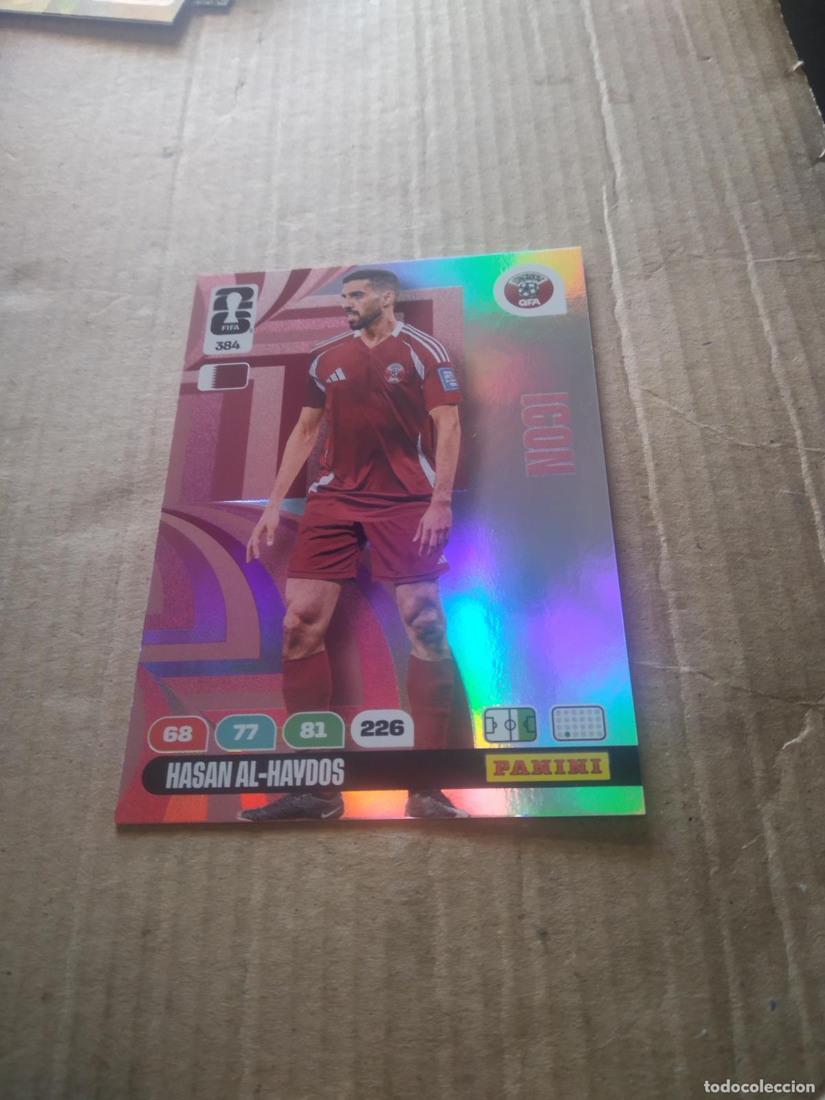 Cromos de f&uacute;tbol: 384 HASAN AL-HAYDOS QATAR CATAR CROMO FUTBOL PANINI ADRENALYN MUNDIAL 2026 WORLD CUP