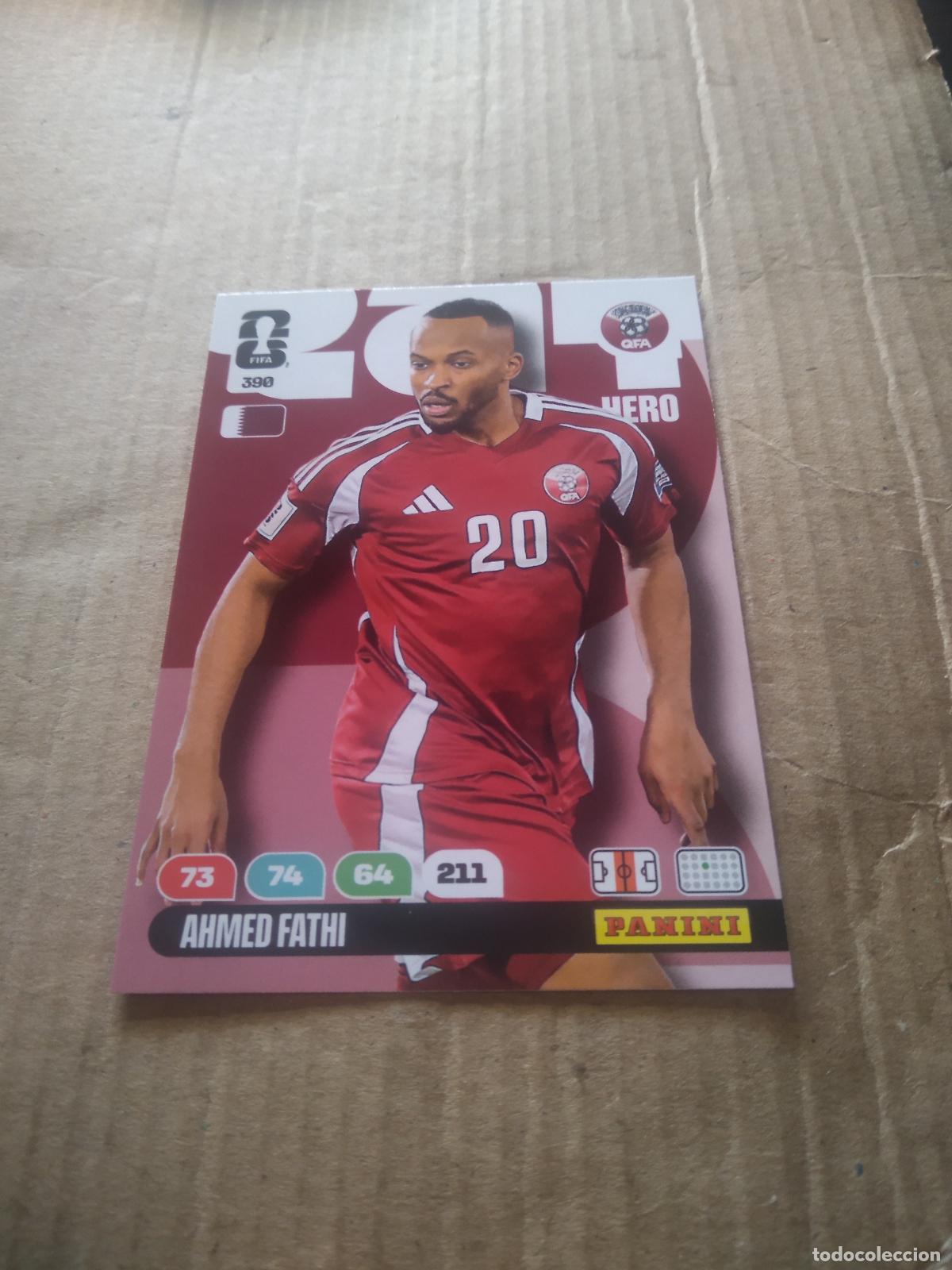 Cromos de f&uacute;tbol: 390 AHMED FATHI QATAR CATAR CROMO FUTBOL PANINI ADRENALYN MUNDIAL 2026 WORLD CUP