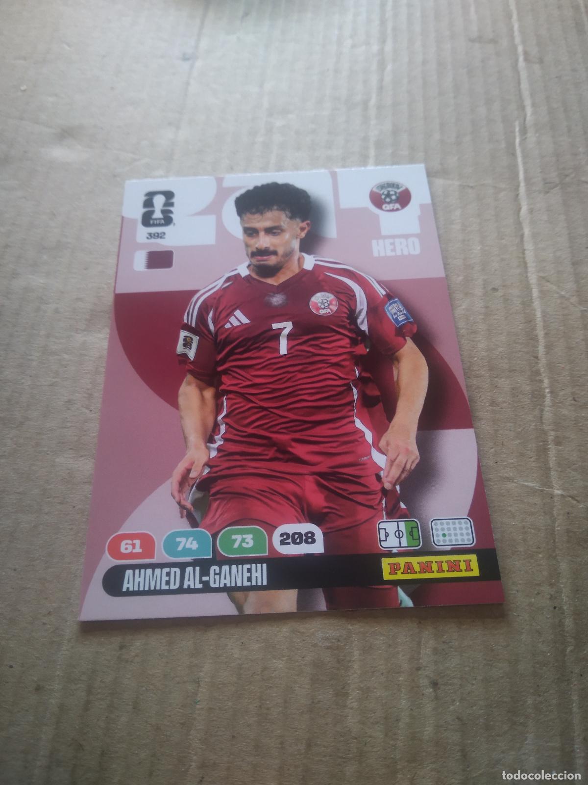 Cromos de f&uacute;tbol: 392 AHMED AL-GANEHI QATAR CATAR CROMO FUTBOL PANINI ADRENALYN MUNDIAL 2026 WORLD CUP