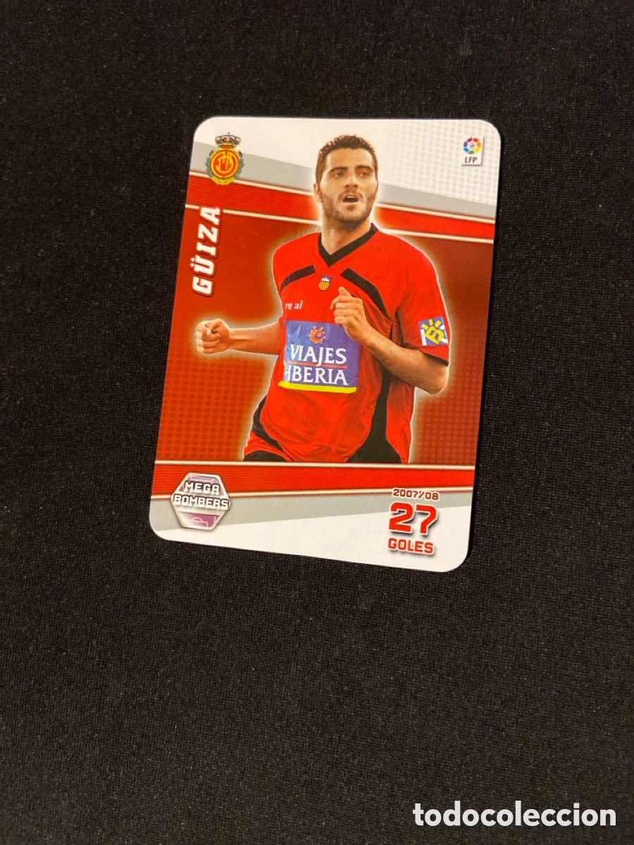 Cromos de f&uacute;tbol: GUIZA 397 MEGA BOMBERS (MALLORCA)