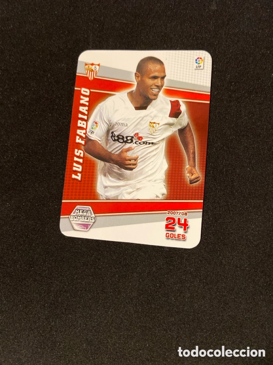 Cromos de f&uacute;tbol: LUIS FABIANO 398 BOMBERS (SEVILLA)
