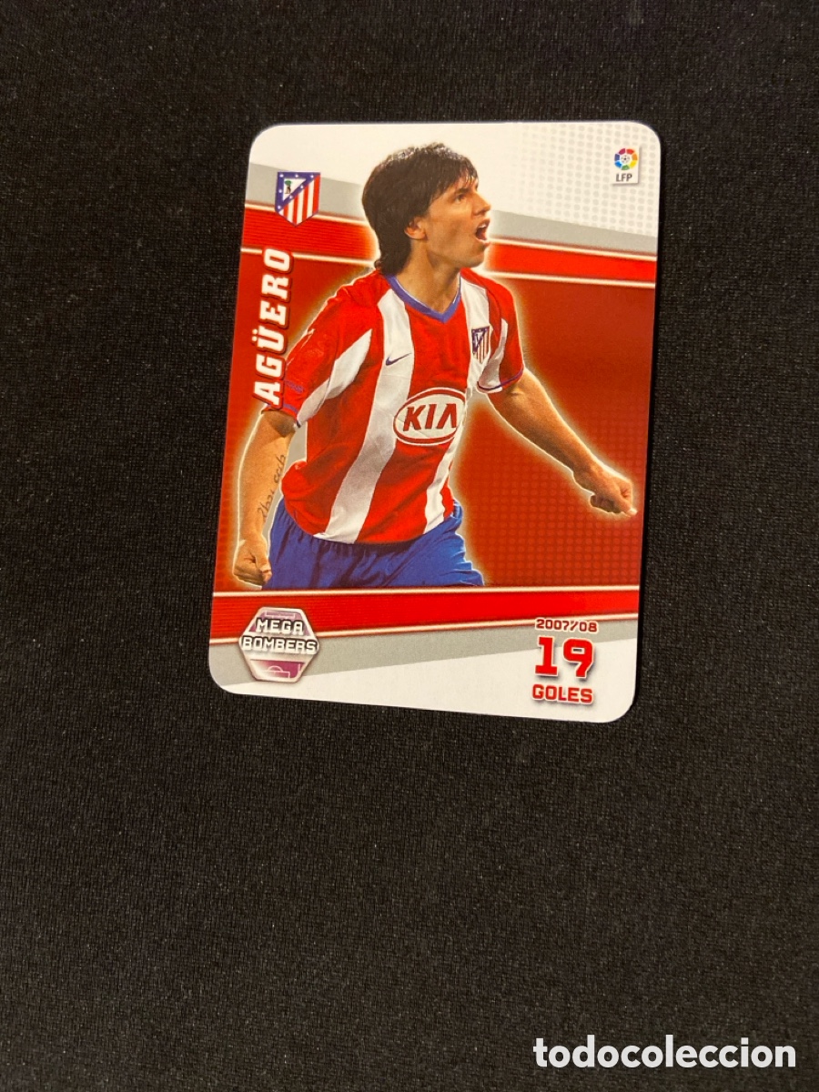 Cromos de f&uacute;tbol: AGUERO 399 BOMBERS (ATL&Eacute;TICO MADRID)