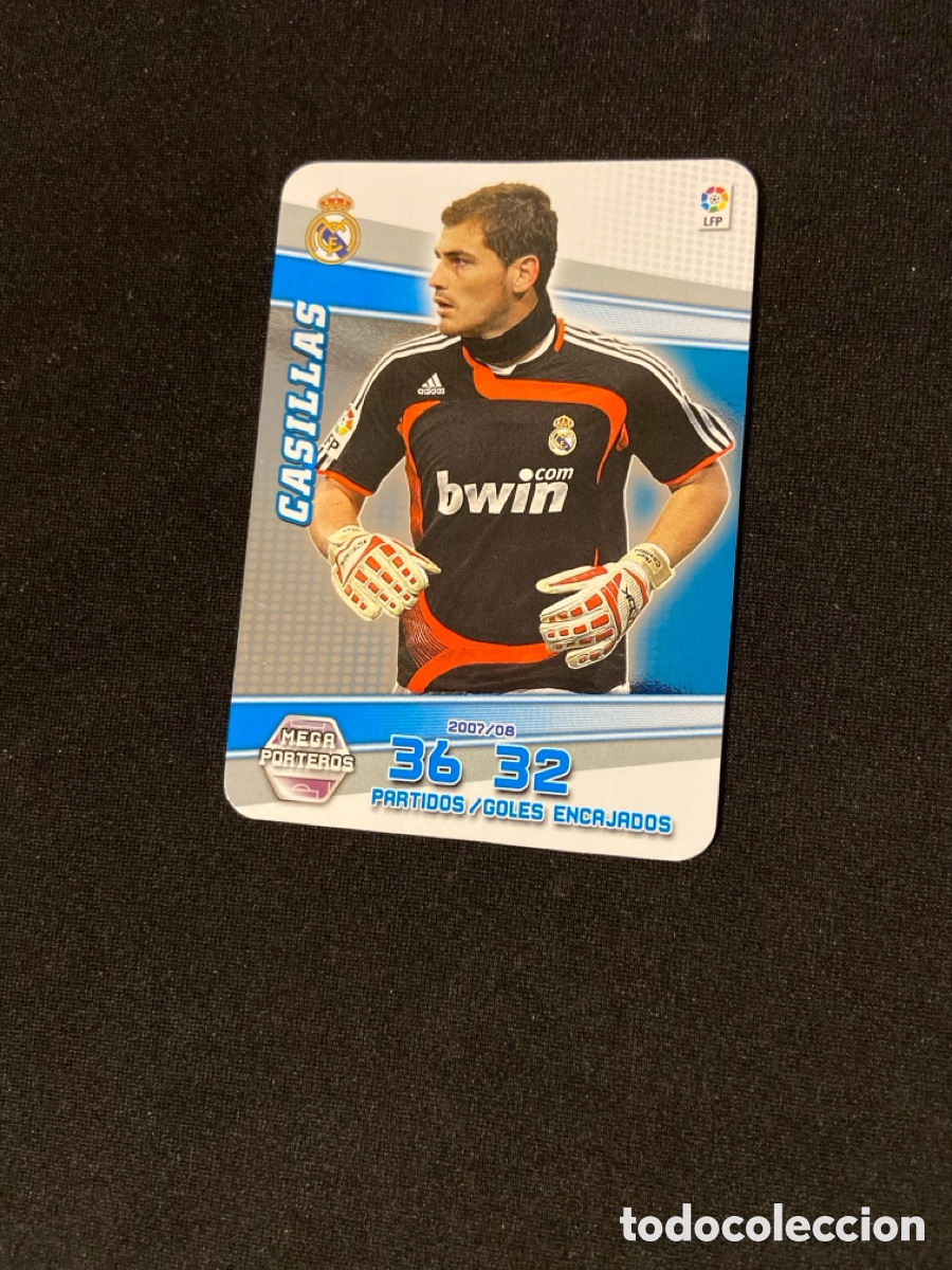 Cromos de f&uacute;tbol: CASILLAS 400 PORTEROS (REAL MADRID)