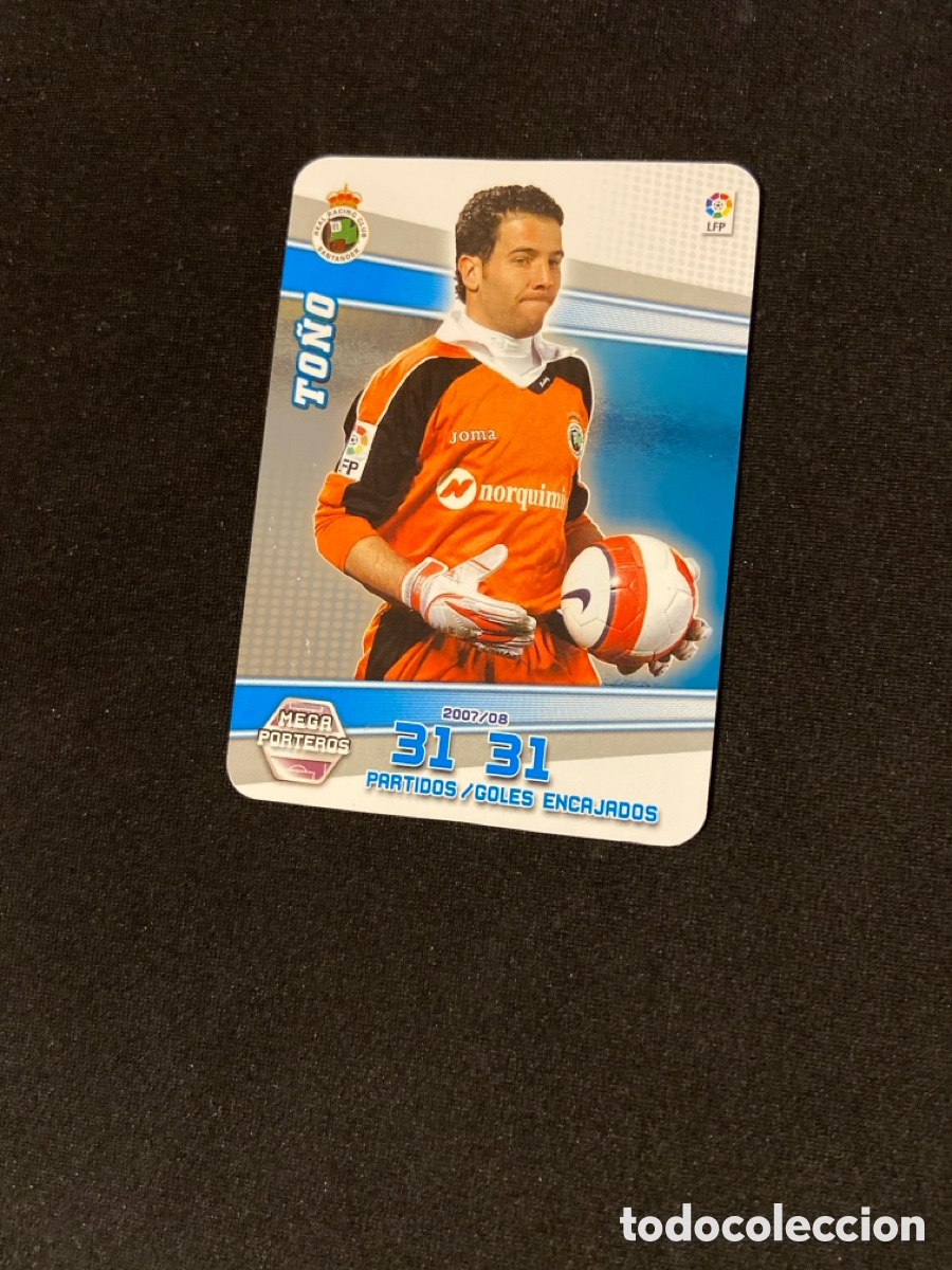 Cromos de f&uacute;tbol: TO&Ntilde;O 401 PORTEROS (RACING SANTANDER)