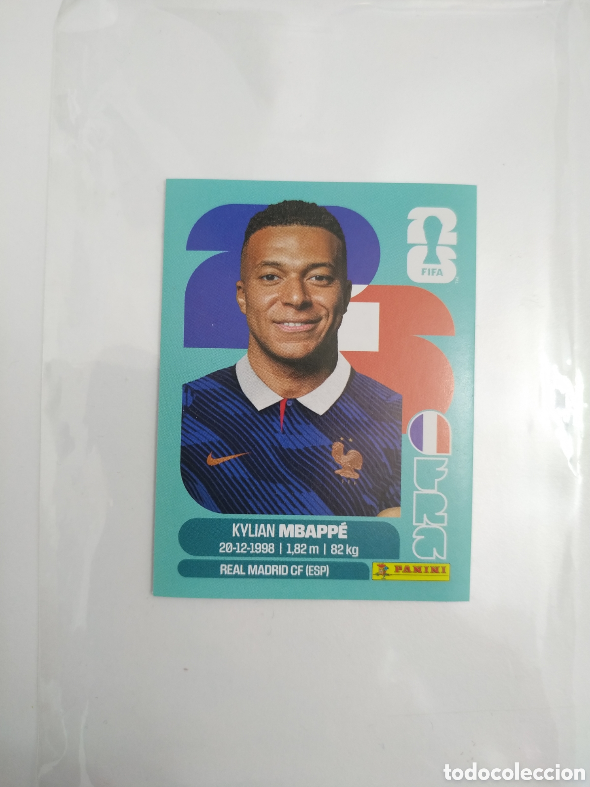 Cromos de f&uacute;tbol: Fifa World Cup Mundial 2026 FRA 20 Francia Kylian Mbappe