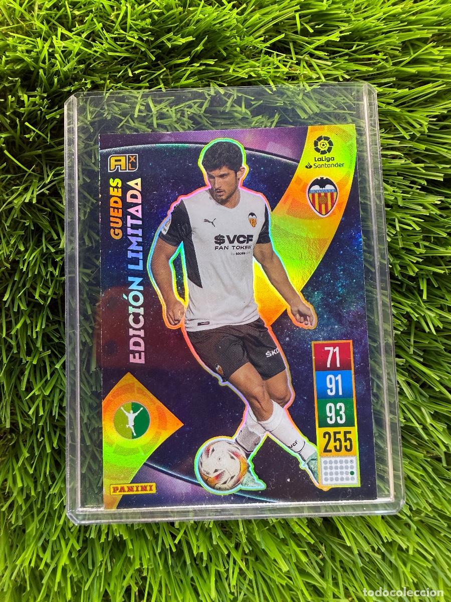 Cromos de f&uacute;tbol: Guedes Edici&oacute;n Limitada Valencia CF Adrenalyn XL 21 22