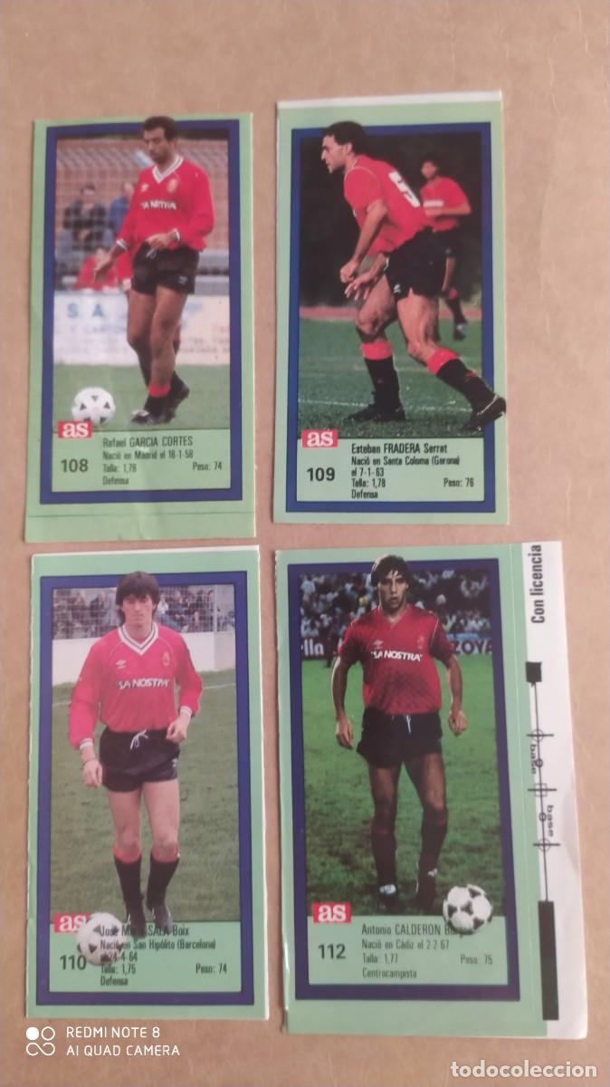 Cromos de Futebol: MALLORCA 108 GARCIA CORTES ASES DE LA LIGA 1989 1990 - 89 90 AS SIN PEGAR -N1