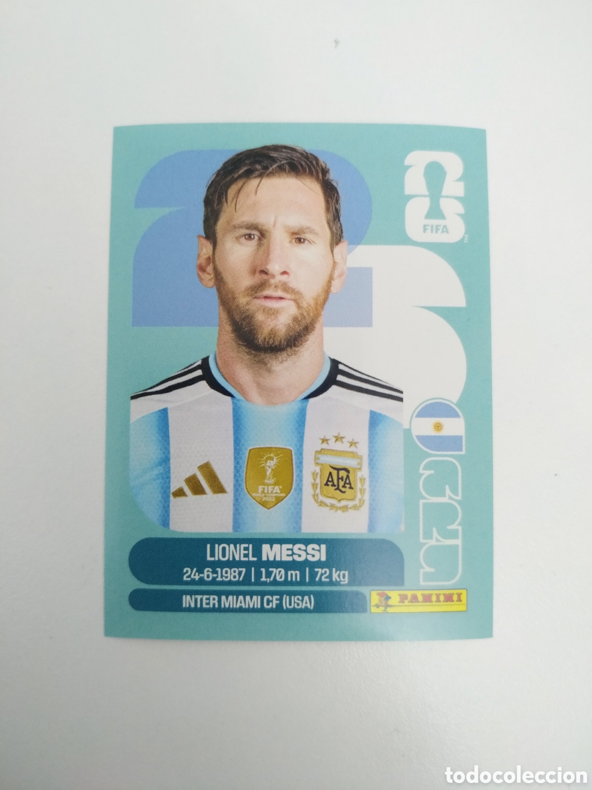 Cromos de Futebol: ARG 17 LIONEL MESSI ARGENTINA, PANINI FIFA MUNDIAL WORLD CUP 2026 STICKER ⚽
