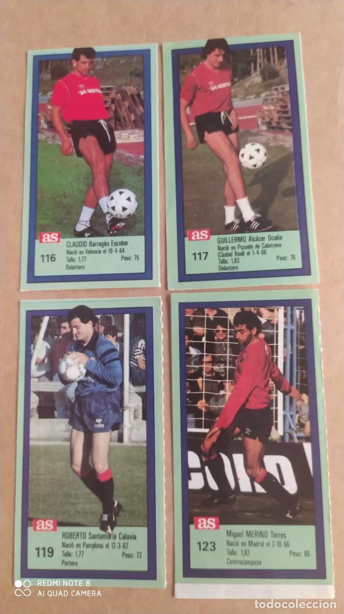 Cromos de Futebol: MALLORCA 116 CLAUDIO ASES DE LA LIGA 1989 1990 - 89 90 AS SIN PEGAR -N1