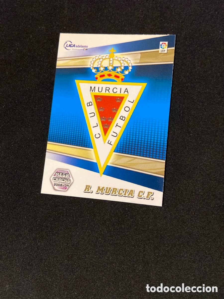 Cromos de f&uacute;tbol: ESCUDO 407 (REAL MURCIA)
