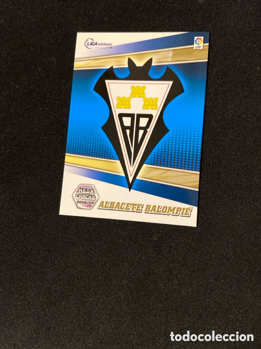Cromos de f&uacute;tbol: ESCUDO 417 (ALBACETE)